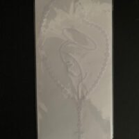 Adesivo terço de carro 15 cm branco