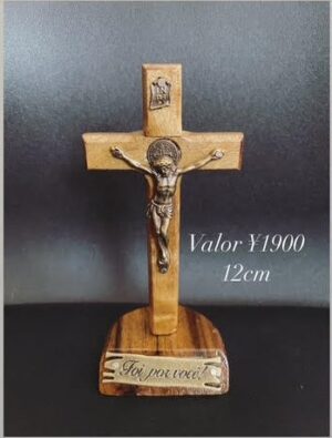 Crucifixo 12 cm Foi por você