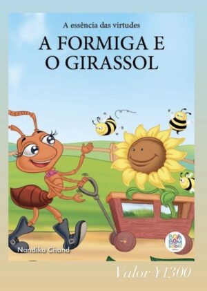 Livro infantil A formiga e o girassol