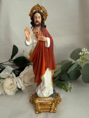 Imagem Sagrado Coração de Jesus 22 cm