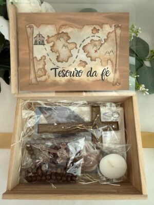Caixinha Tesouro da fé São Bento