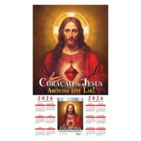 Folhinha Sagrado Coração de Jesus para 2026