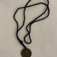 Cordão medalha São Bento bronze