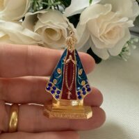 Nossa Senhora Aparecida carro dourada