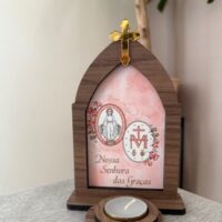 Capela porta-vela medalha milagrosa