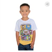 Camiseta infantil Santos