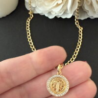Semijoia Chocker Medalha São bento
