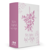 Bíblia Ave-Maria Florescer rosa