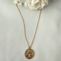 Semijoia medalha São Bento pequena
